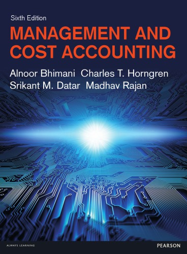Management and cost accounting [Hauptbd.]